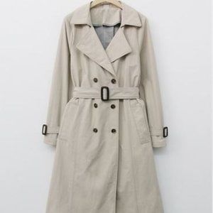 *Banana Republic Beige Coat Cotton  Size XL NWT